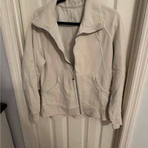 Lululemon Scuba Full zip Funnel neck